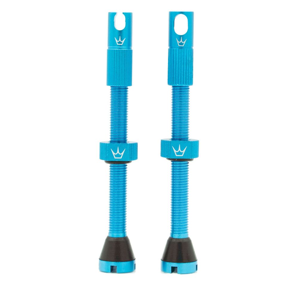 Peaty's x Chris King Tubeless MK2 Valves 60mm Turquoise
