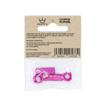 Peaty's x Chris King Tubeless Valve Accessory Kit Punch