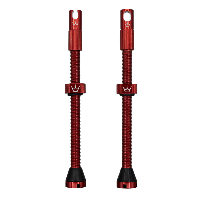Peaty's x Chris King Tubeless MK2 Valves 80mm Red