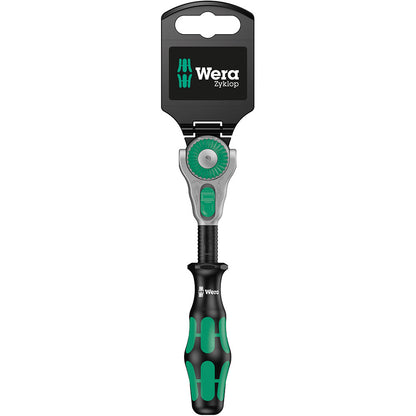 Wera 8000 A SB Zyklop Speed Multi-Function Ratchet, 1/4" x 152 mm, 05073260001 & 8784 A1 Cyclops Connector, 1/4 inch x 37 mm, 1 Piece, 05003529001