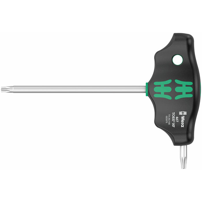 Wera 05023375001 467 TORX HF T-Handle Screwdriver with Holding Function 25 x 100 mm