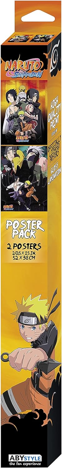 ABYstyle Naruto Ninjas 52 x 38" Chibi Poster