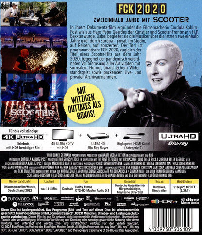 FCK 2020 - Zweieinhalb Jahre mit Scooter (+ Blu-ray