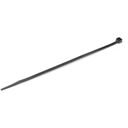 StarTech.com 8"(20cm) Cable Ties - 1/8"(4mm) wide, 2-1/8"(55mm) Bundle Diameter, 50lb(22kg) Tensile Strength, Nylon Self Locking Zip Ties w/Curved Tip - 94V-2/UL Listed, 1000 Pack
