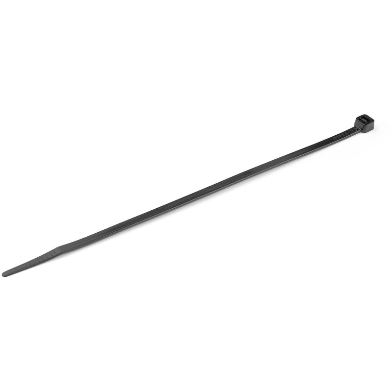 StarTech.com 8"(20cm) Cable Ties - 1/8"(4mm) wide, 2-1/8"(55mm) Bundle Diameter, 50lb(22kg) Tensile Strength, Nylon Self Locking Zip Ties w/Curved Tip - 94V-2/UL Listed, 1000 Pack