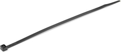 StarTech.com 8"(20cm) Cable Ties - 1/8"(4mm) wide, 2-1/8"(55mm) Bundle Diameter, 50lb(22kg) Tensile Strength, Nylon Self Locking Zip Ties w/Curved Tip - 94V-2/UL Listed, 1000 Pack
