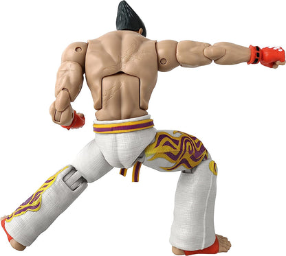 BANDAI Game Dimensions Tekken Kazuya Mishima Action Figure | 17cm Kazuya Figure With 17 Points Of Articulation And Accessories Based On Tekken Video Games | Tekken Action Figures Girls And Boys Toys