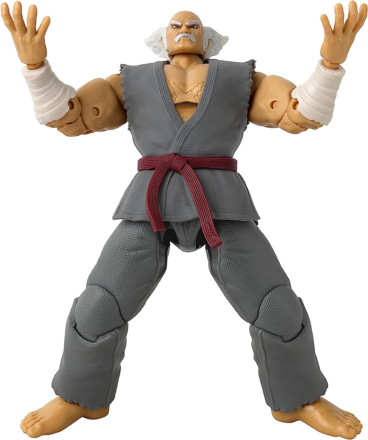 BANDAI Game Dimensions Tekken Heihachi Mishima Action Figure | 17cm Heihachi Figure With 17 Points Of Articulation And Accessories Based On Tekken Video Games | Action Figures Girls And Boys Toys