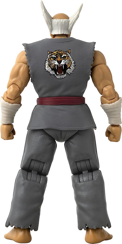 BANDAI Game Dimensions Tekken Heihachi Mishima Action Figure | 17cm Heihachi Figure With 17 Points Of Articulation And Accessories Based On Tekken Video Games | Action Figures Girls And Boys Toys