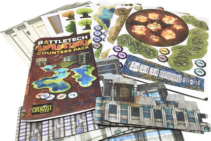 Catalyst Game Labs - BattleTech Counter Pack-Alpha Strike - Miniature Game - English Version