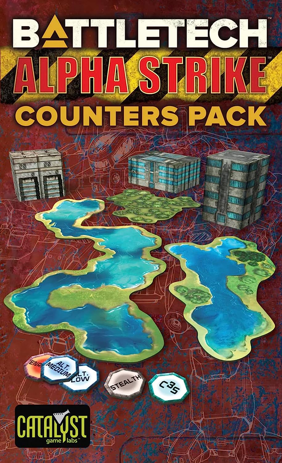 Catalyst Game Labs - BattleTech Counter Pack-Alpha Strike - Miniature Game - English Version