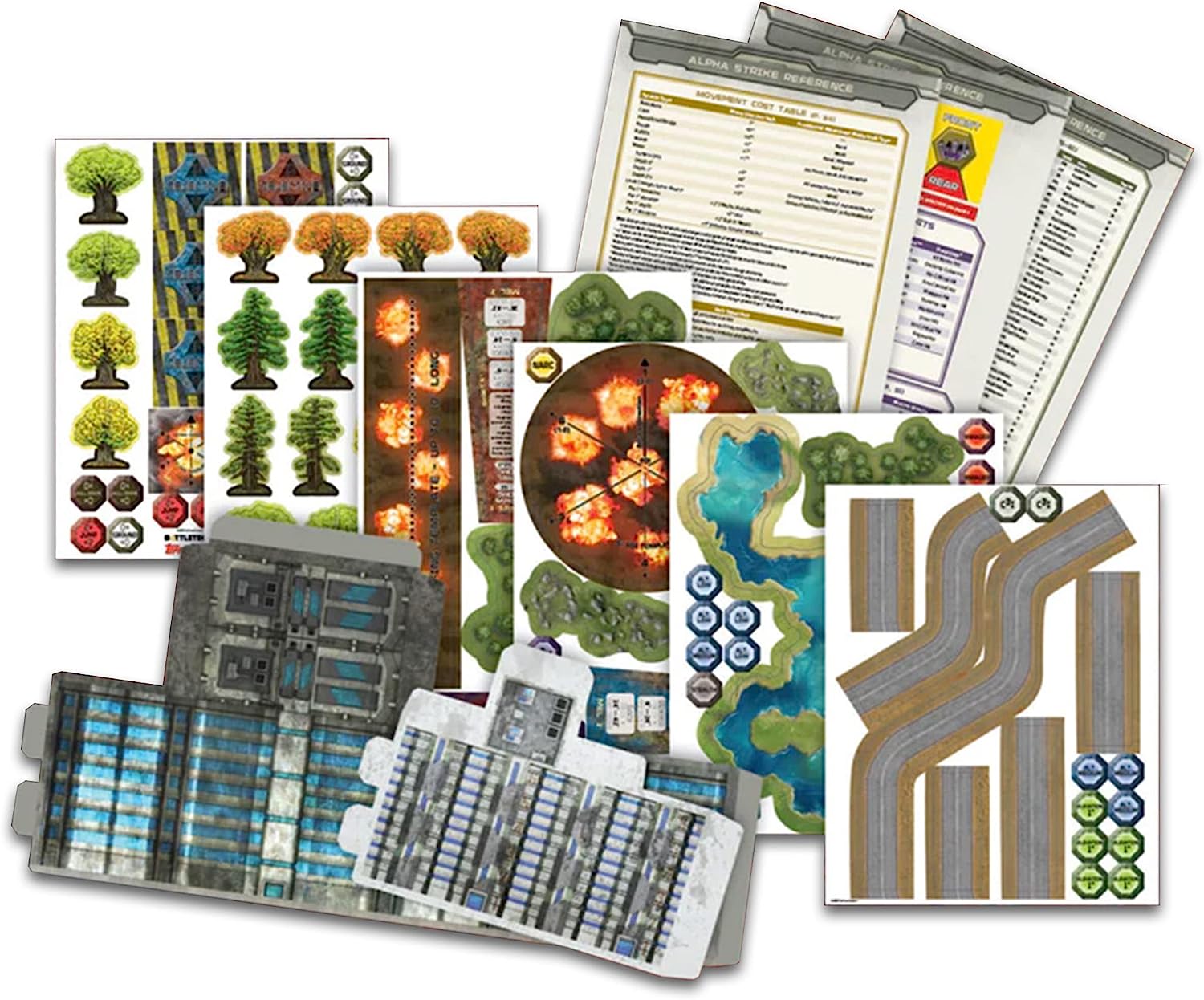Catalyst Game Labs - BattleTech Counter Pack-Alpha Strike - Miniature Game - English Version