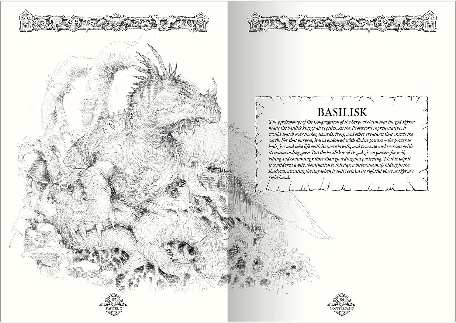 Forbidden Lands - Book of Beasts (Rules Supplement, Hardback