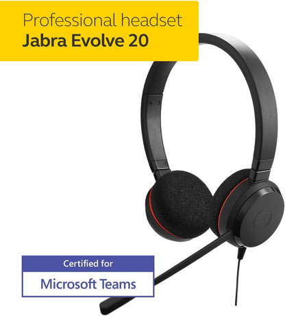 Jabra Evolve 20 Ms Stereo