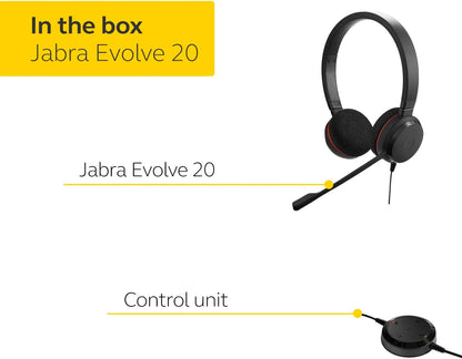 Jabra Evolve 20 Ms Stereo