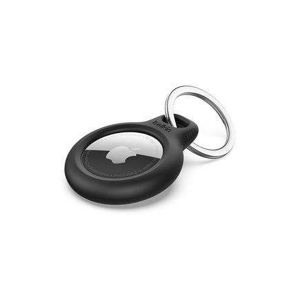 Belkin F8W973 AirTag Case with Key Ring (Secure Holder Protective Cover for Air Tag with Scratch Resistance Accessory
