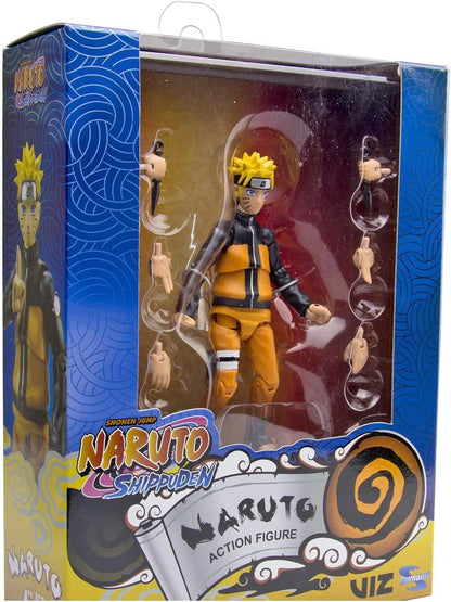 Toynami Naruto Shippuden 4 inch Poseable Figure Series 1 - Naruto Action Figure -10cm