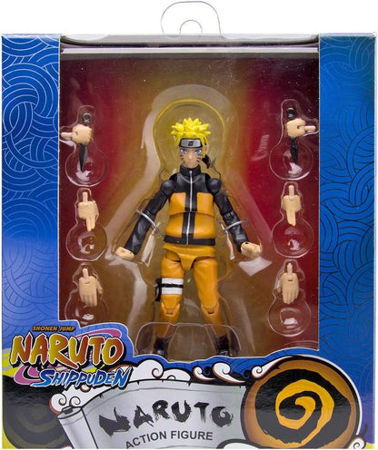 Toynami Naruto Shippuden 4 inch Poseable Figure Series 1 - Naruto Action Figure -10cm