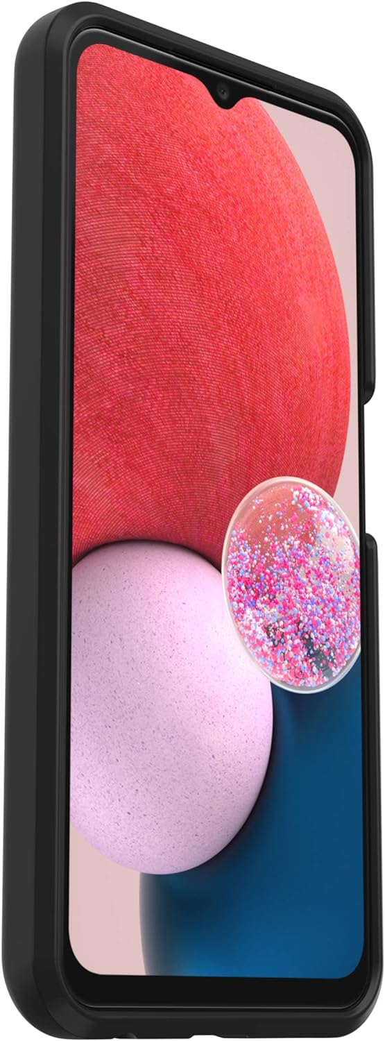 OtterBox Sleek Series Case for Samsung Galaxy A13, Shockproof, Drop proof, Ultra-Slim, Protective Thin Case, Tested to Military Standard, Black, No Retail Packaging Black Galaxy A13