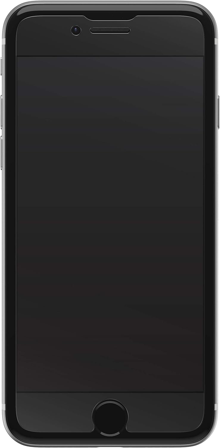 OtterBox Alpha Glass Screen Protector for iPhone 6s/7/8/SE 2nd Gen 2020/3rd Gen 2022, Tempered Glass, x2 Scratch Protection, Antimicrobial Protection