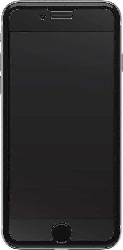OtterBox Alpha Glass Screen Protector for iPhone 6s/7/8/SE 2nd Gen 2020/3rd Gen 2022, Tempered Glass, x2 Scratch Protection, Antimicrobial Protection