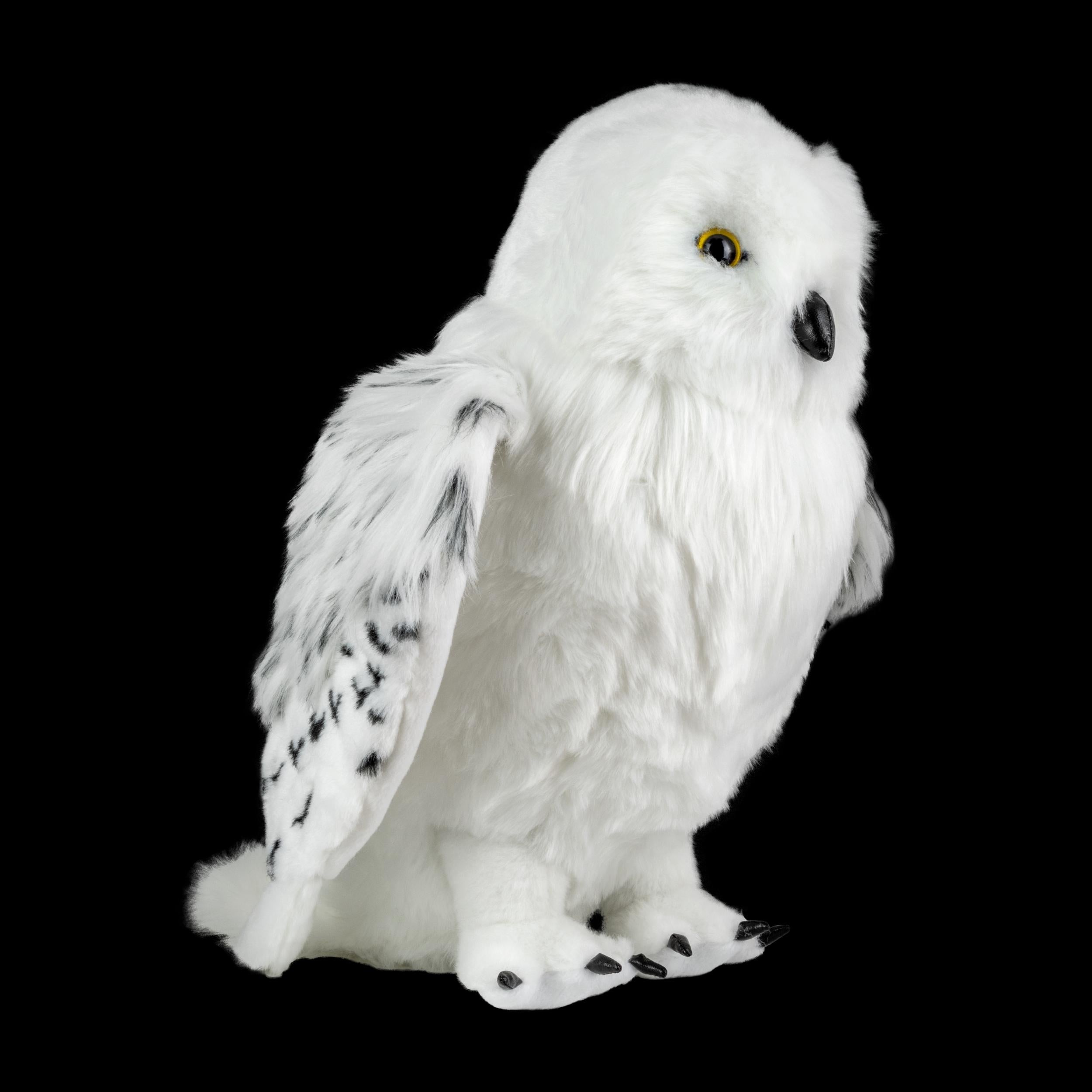 The Noble Collection Harry Potter Hedwig Collector's Plush with Moveable Wings - Officially Licensed 15in (38cm) Snowy Owl Plush Toy Dolls Gifts