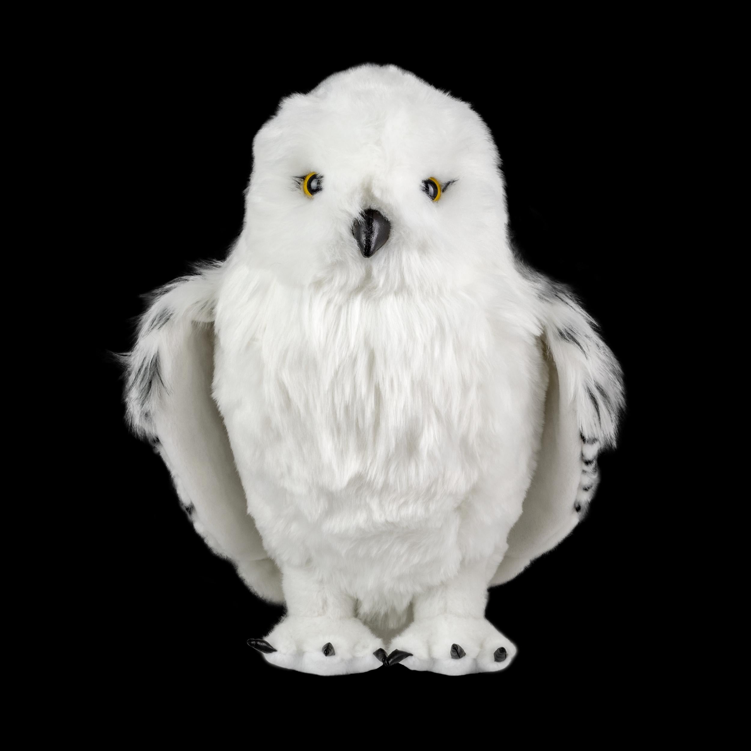 The Noble Collection Harry Potter Hedwig Collector's Plush with Moveable Wings - Officially Licensed 15in (38cm) Snowy Owl Plush Toy Dolls Gifts