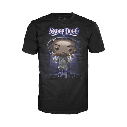 Funko Boxed Tee: Snoop Doggy Dogg - Large - (L) - T-Shirt - Kleidung - Geschenkidee - Kurzärmeliges Top Für Erwachsene Männer und Frauen - Offizielle Handelswaren Fans