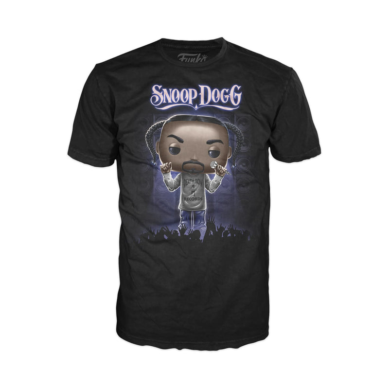 Funko Boxed Tee: Snoop Doggy Dogg - Large - (L) - T-Shirt - Kleidung - Geschenkidee - Kurzärmeliges Top Für Erwachsene Männer und Frauen - Offizielle Handelswaren Fans