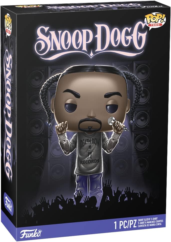 Funko Boxed Tee: Snoop Doggy Dogg - Large - (L) - T-Shirt - Kleidung - Geschenkidee - Kurzärmeliges Top Für Erwachsene Männer und Frauen - Offizielle Handelswaren Fans