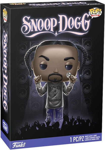 Funko Boxed Tee: Snoop Doggy Dogg - Large - (L) - T-Shirt - Kleidung - Geschenkidee - Kurzärmeliges Top Für Erwachsene Männer und Frauen - Offizielle Handelswaren Fans