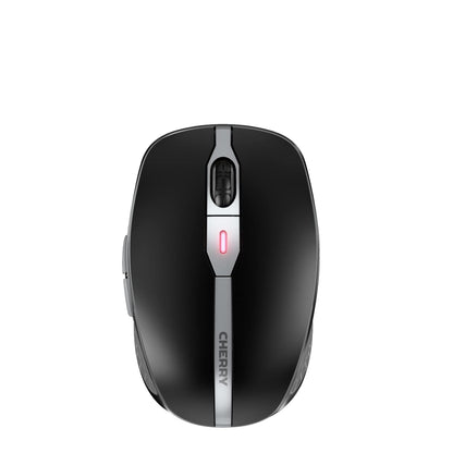 CHERRY MW 9100, wireless and rechargeable mouse, connection via Bluetooth or 2.4 GHz radio, precise 2400 dpi sensor, AES-128 encryption, black