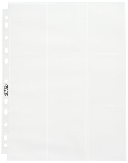 Ultimate Guard 18-Pocket Side Loading Pages (50-Pages, White