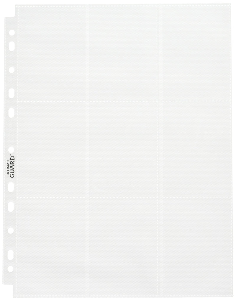 Ultimate Guard 18-Pocket Side Loading Pages (50-Pages, White
