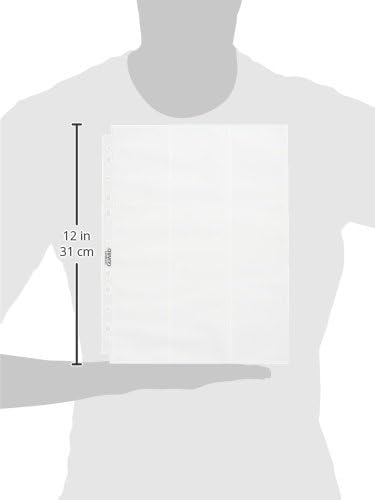 Ultimate Guard 18-Pocket Side Loading Pages (50-Pages, White
