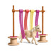 schleich 42484 Pony Curtain Obstacle Farm World Playset for ages 3-8 years Updated packaging