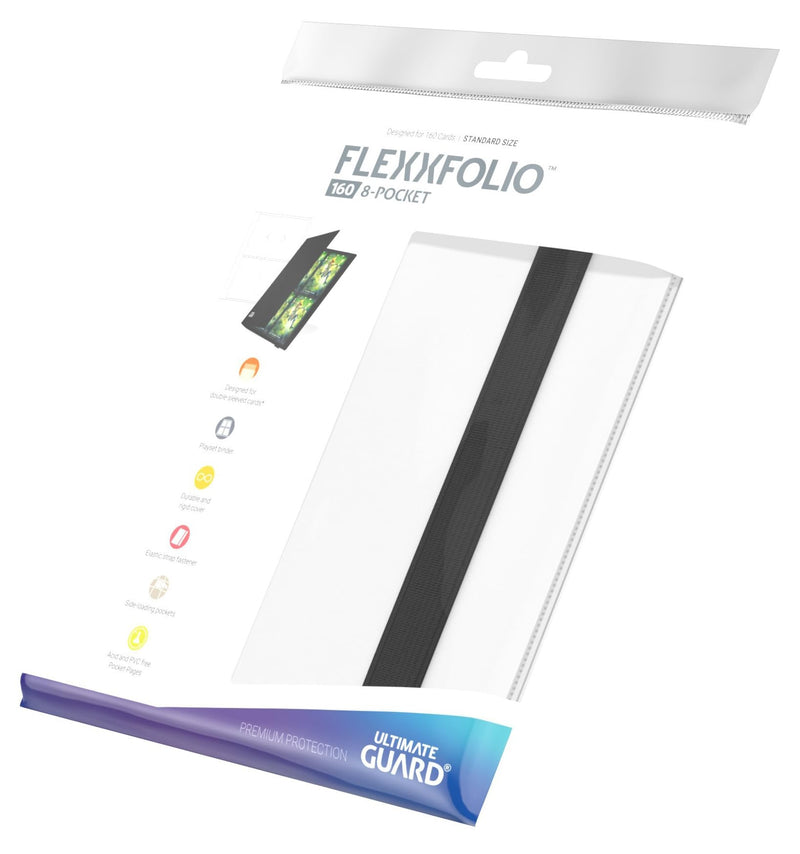 Ultimate Guard Flexxfolio 160 – 8-Pocket White 160 - 8-Pocket White