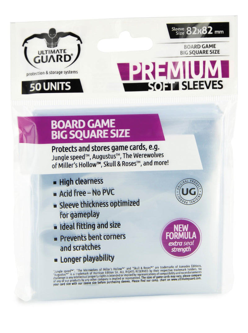 Ultimate Guard Game Sleeves Big Square (50) Cards