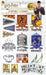 Harry Potter - Tattoos (Temporary) - Set of 35 Styles - Official - Cinereplicas