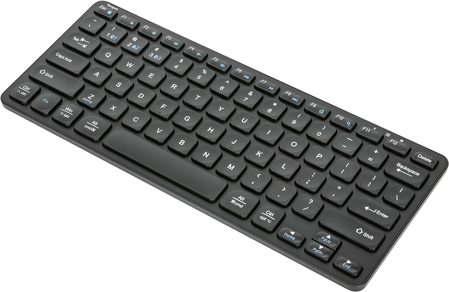 Targus Keyboard, Compact, Multi Device, Bluetooth (UK Version), Black (AKB862UK