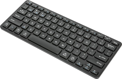 Targus Keyboard, Compact, Multi Device, Bluetooth (UK Version), Black (AKB862UK
