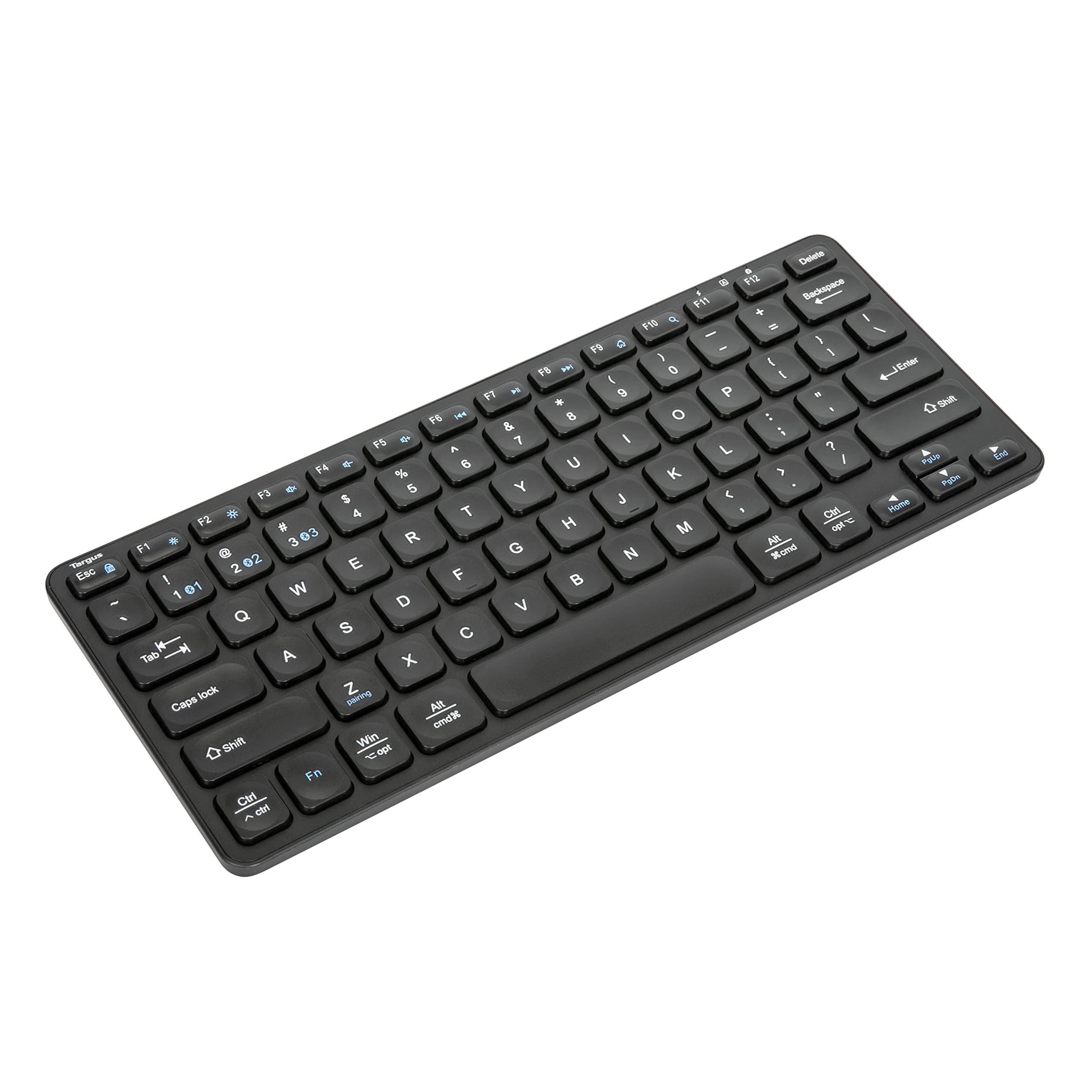 Targus Keyboard, Compact, Multi Device, Bluetooth (UK Version), Black (AKB862UK