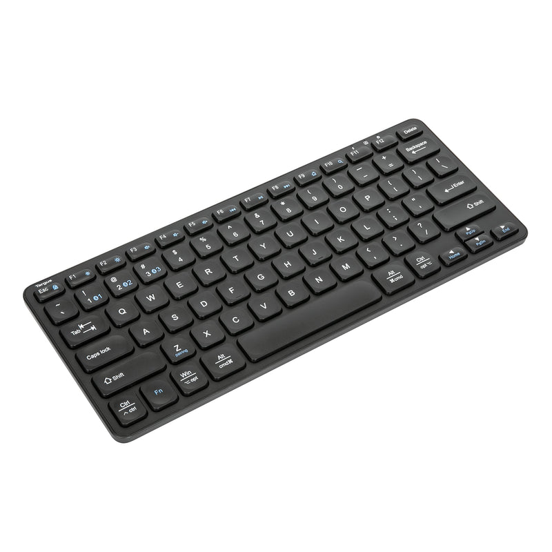 Targus Keyboard, Compact, Multi Device, Bluetooth (UK Version), Black (AKB862UK