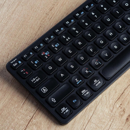 Targus Keyboard, Compact, Multi Device, Bluetooth (UK Version), Black (AKB862UK