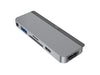 HyperDrive 6-in-1 USB-C Hub for iPad Pro/Air - Grey