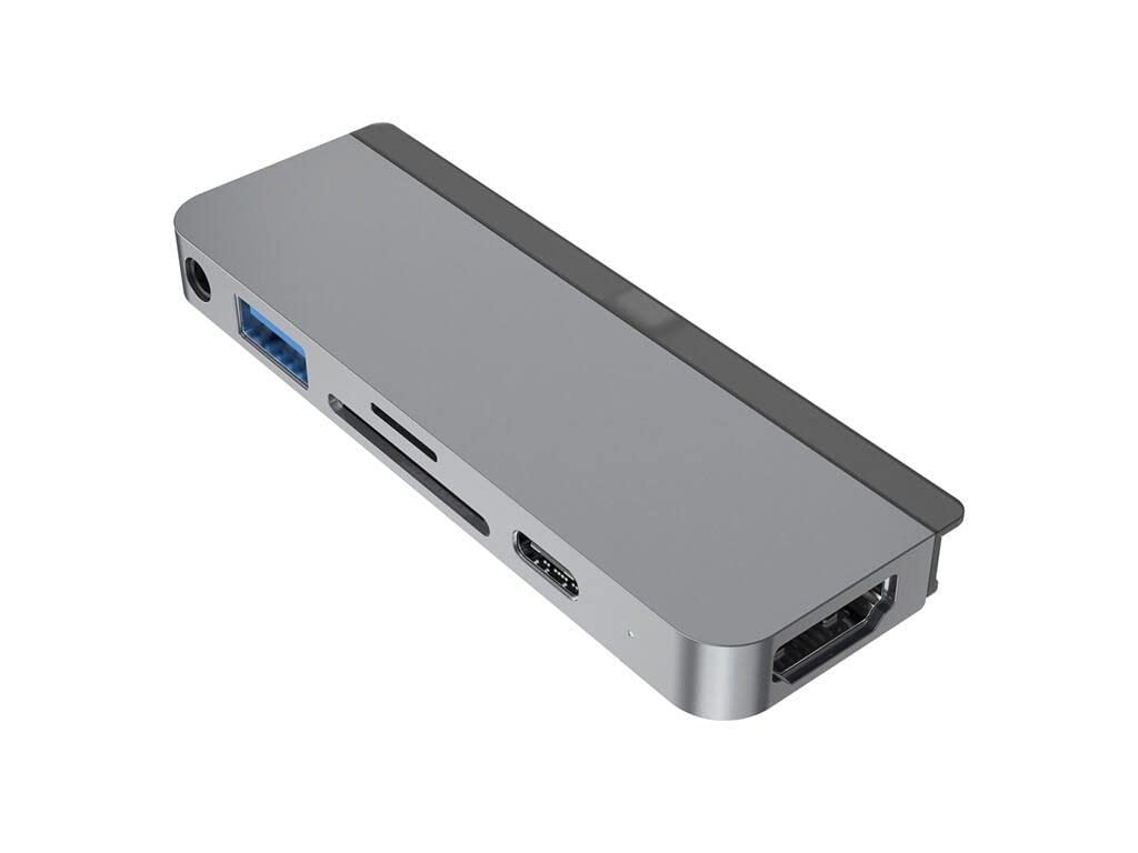 HyperDrive 6-in-1 USB-C Hub for iPad Pro/Air - Grey