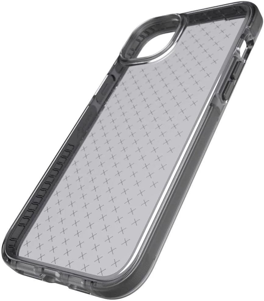 Tech21 Evo Check mobile phone case 17 cm (6.7") Cover Black, Grey