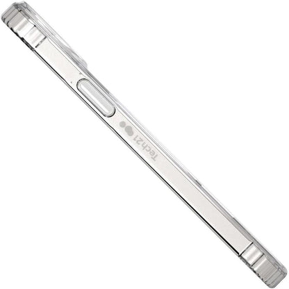Tech21 Evo Clear hoesje voor iPhone 14 Plus, Geschikt voor MagSafe, Standaard telefoonhoesje, TPU en Antimicrobieel materiaal, Transparant, Valbescherming: 3.6m