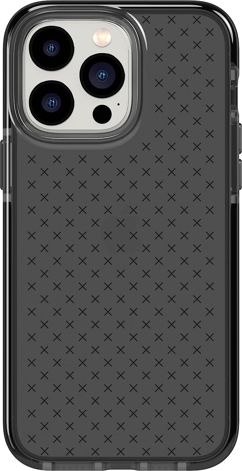 tech21 Evo Check mobile phone case 17 cm (6.7") Cover Black, Grey