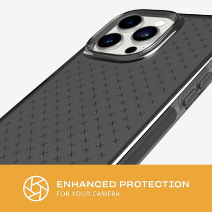 tech21 Evo Check mobile phone case 17 cm (6.7") Cover Black, Grey